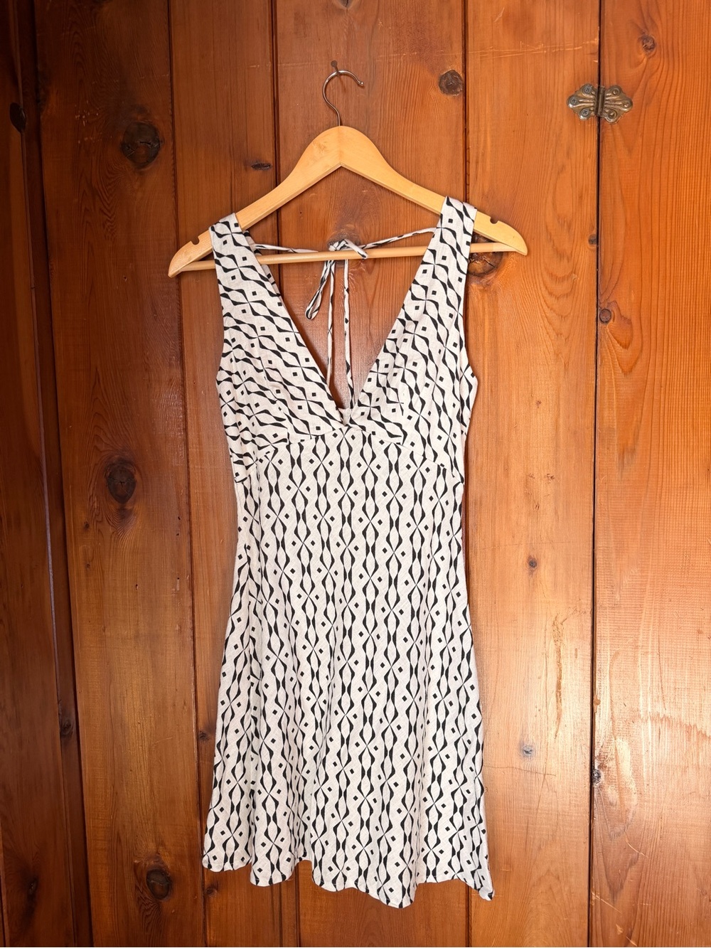 NWOT Princess Polly Portillo Linen Blend Mini Dress